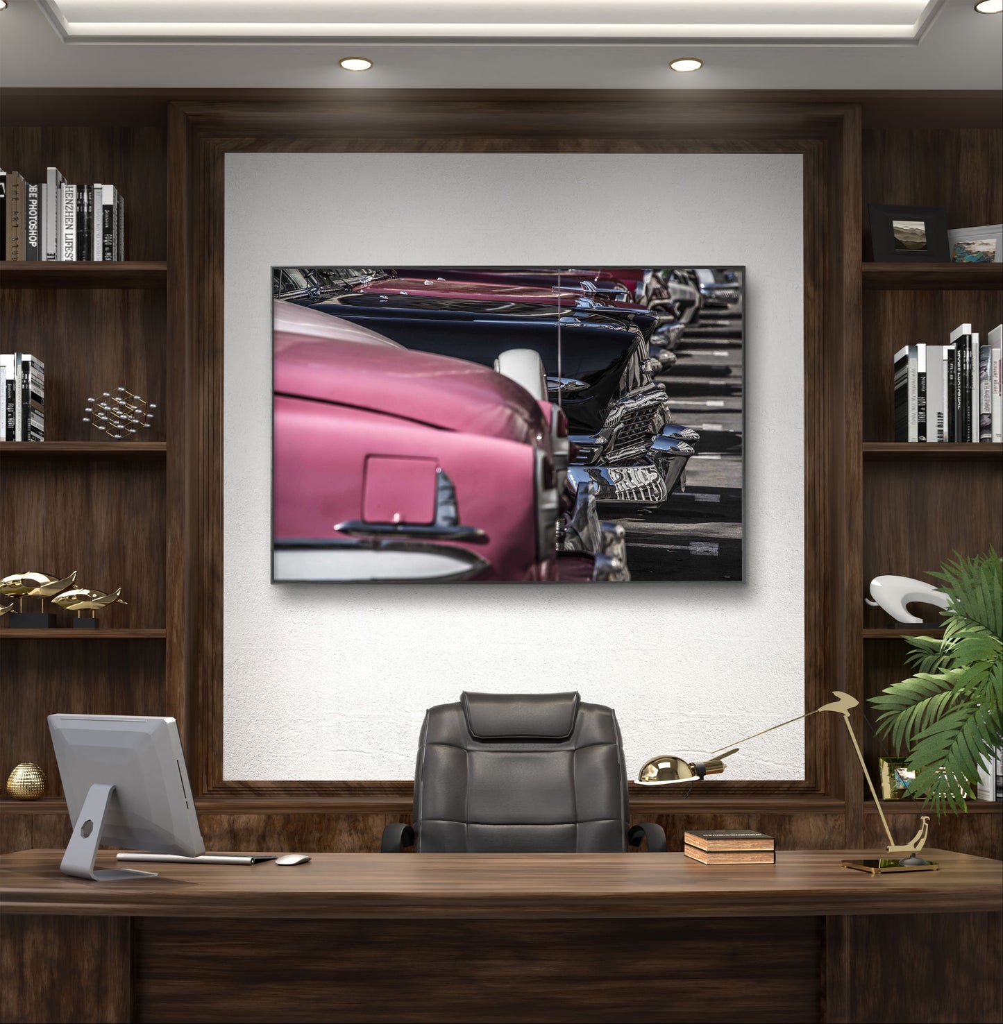 Vintage Car Profiles, Havana, Cuba