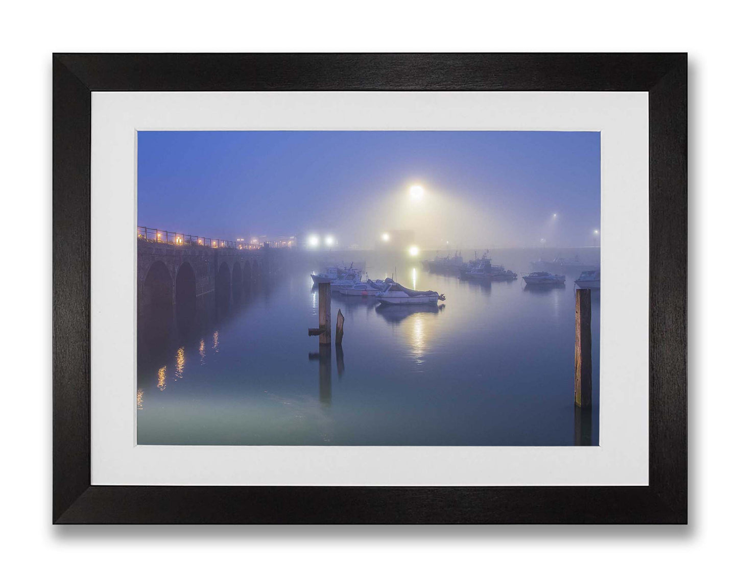 The Inner Harbour in the Sea Fog