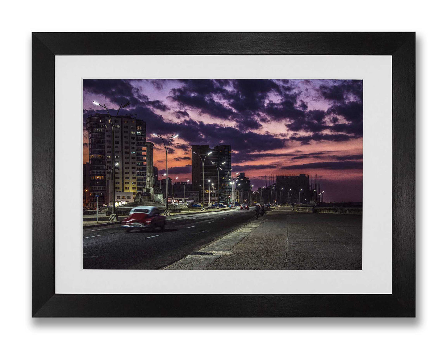 Sunset on the Malecon, Havana, Cuba