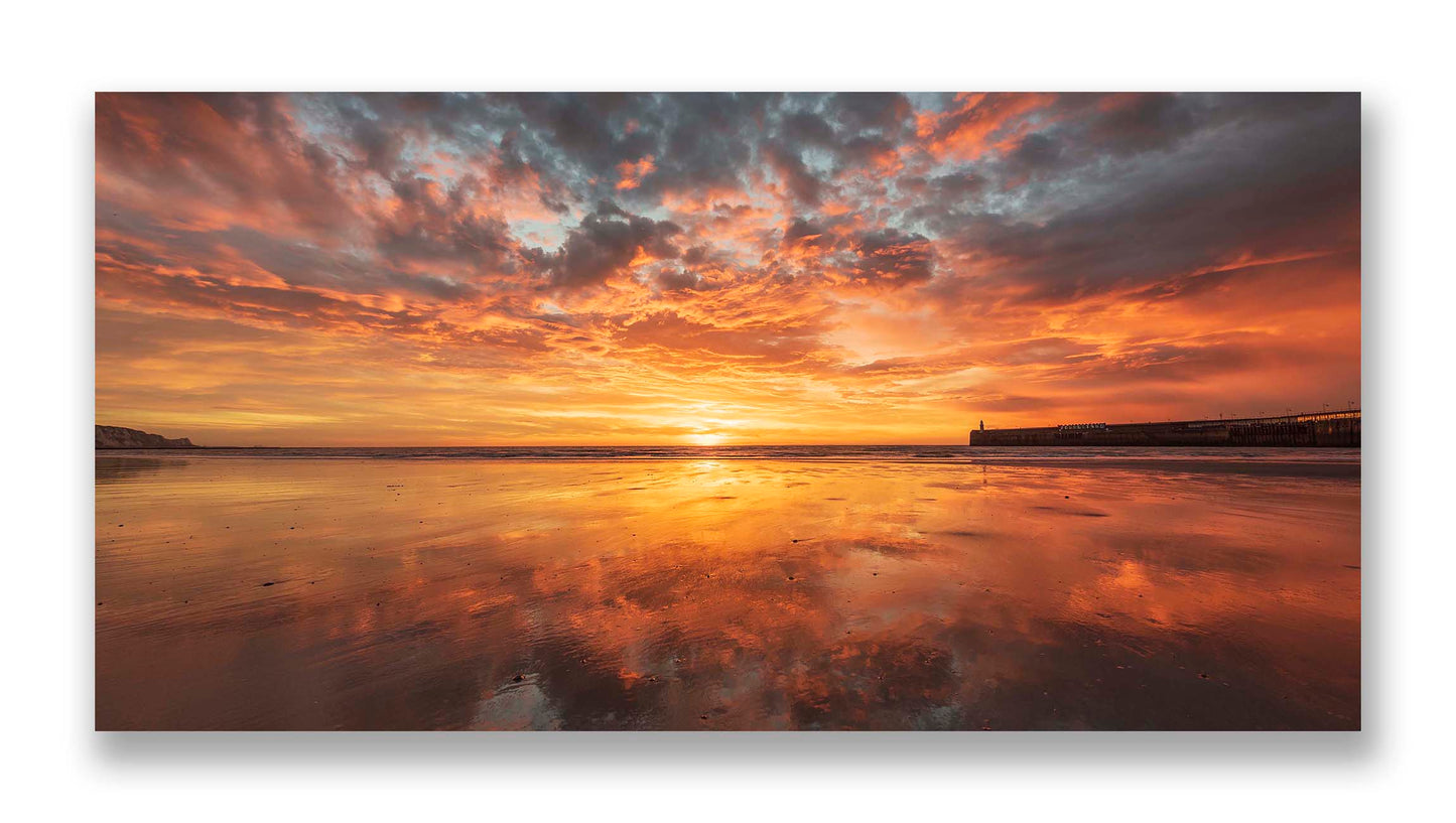 Sunrise on the Sands Mk.4, Folkestone Panoramic