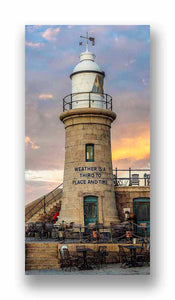 Folkestone Lighthouse Portrait