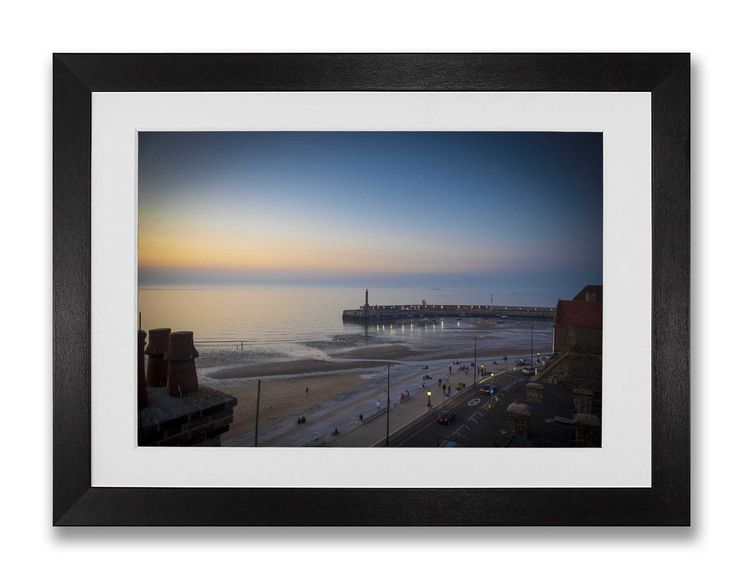 Margate Harbour at Dusk