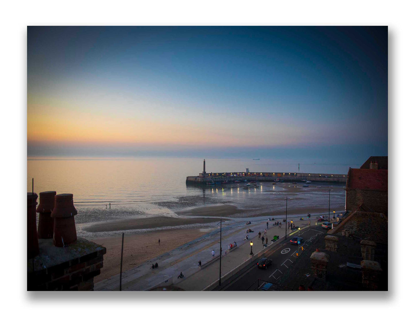 Margate Harbour at Dusk