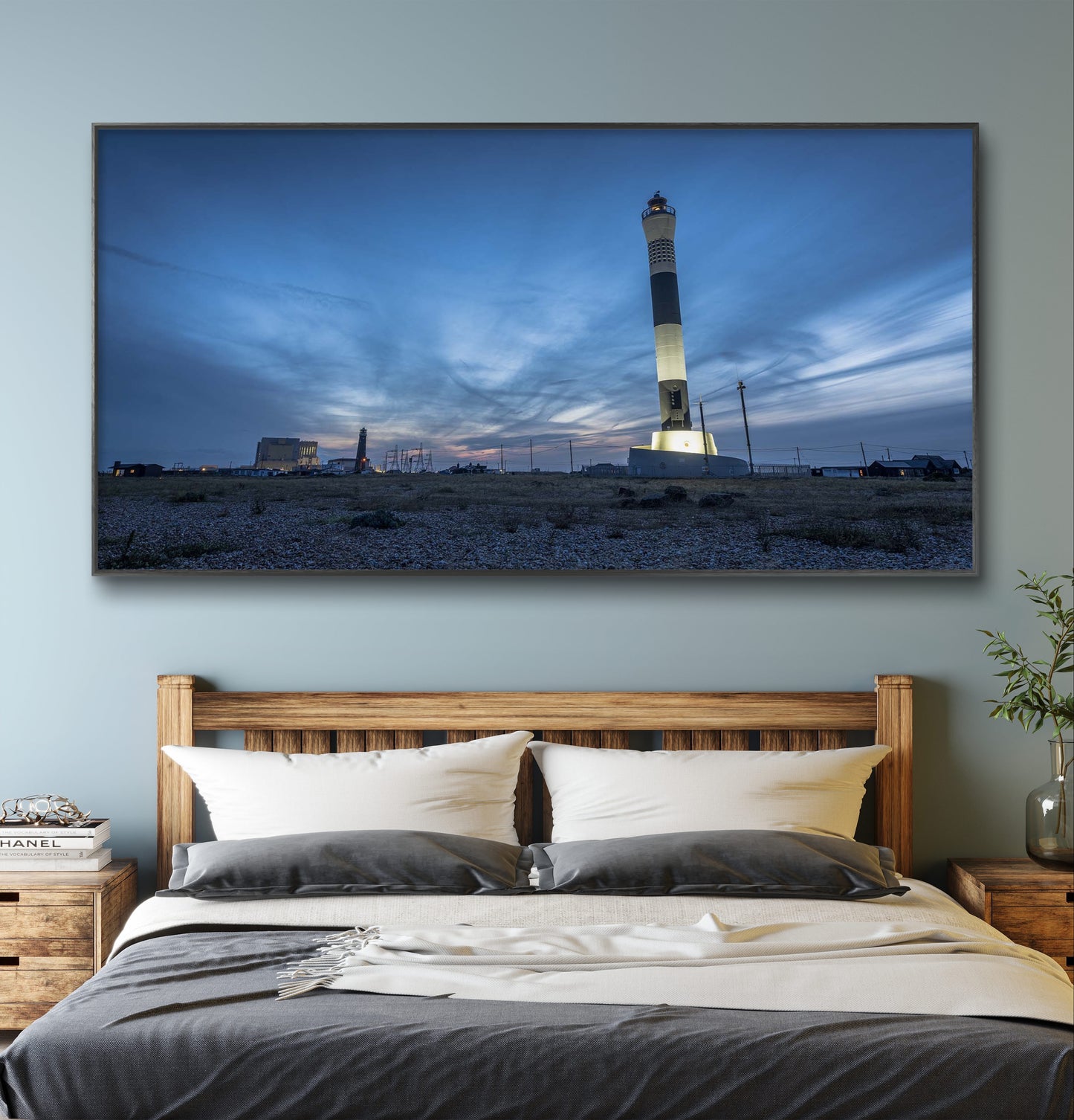 Dungeness At Dusk Panorama