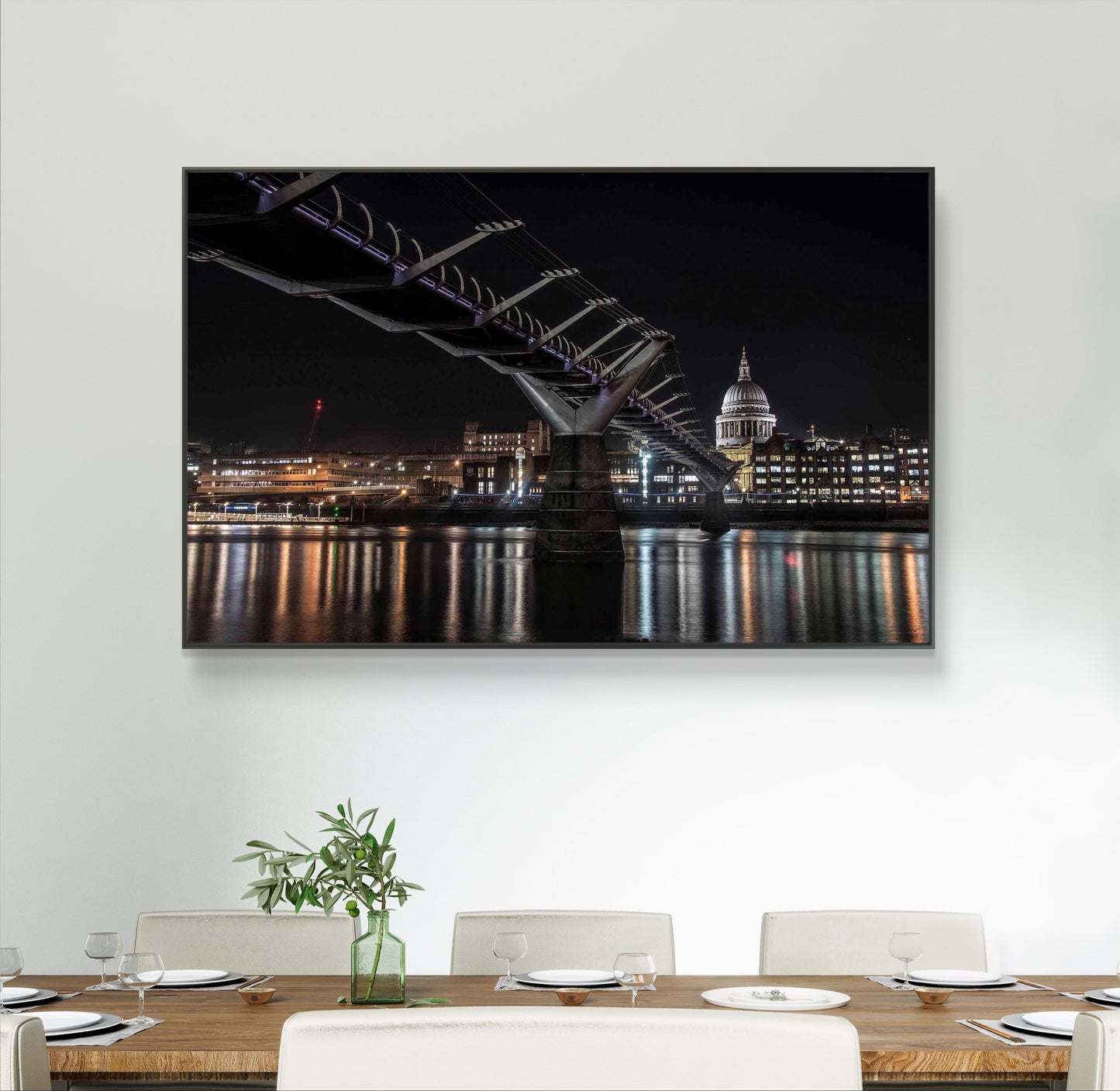 Millennium Bridge and St Paul's Cathedral