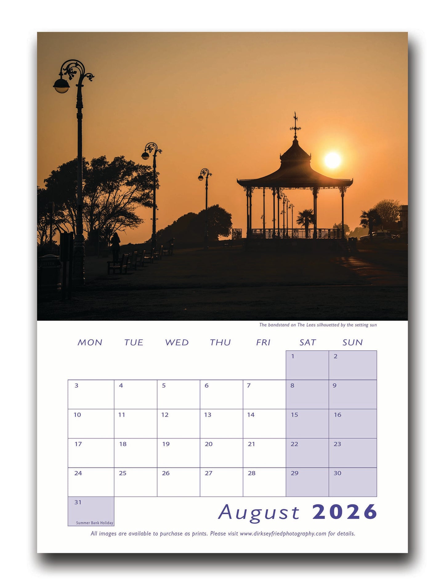 Folkestone 2026 Calendar