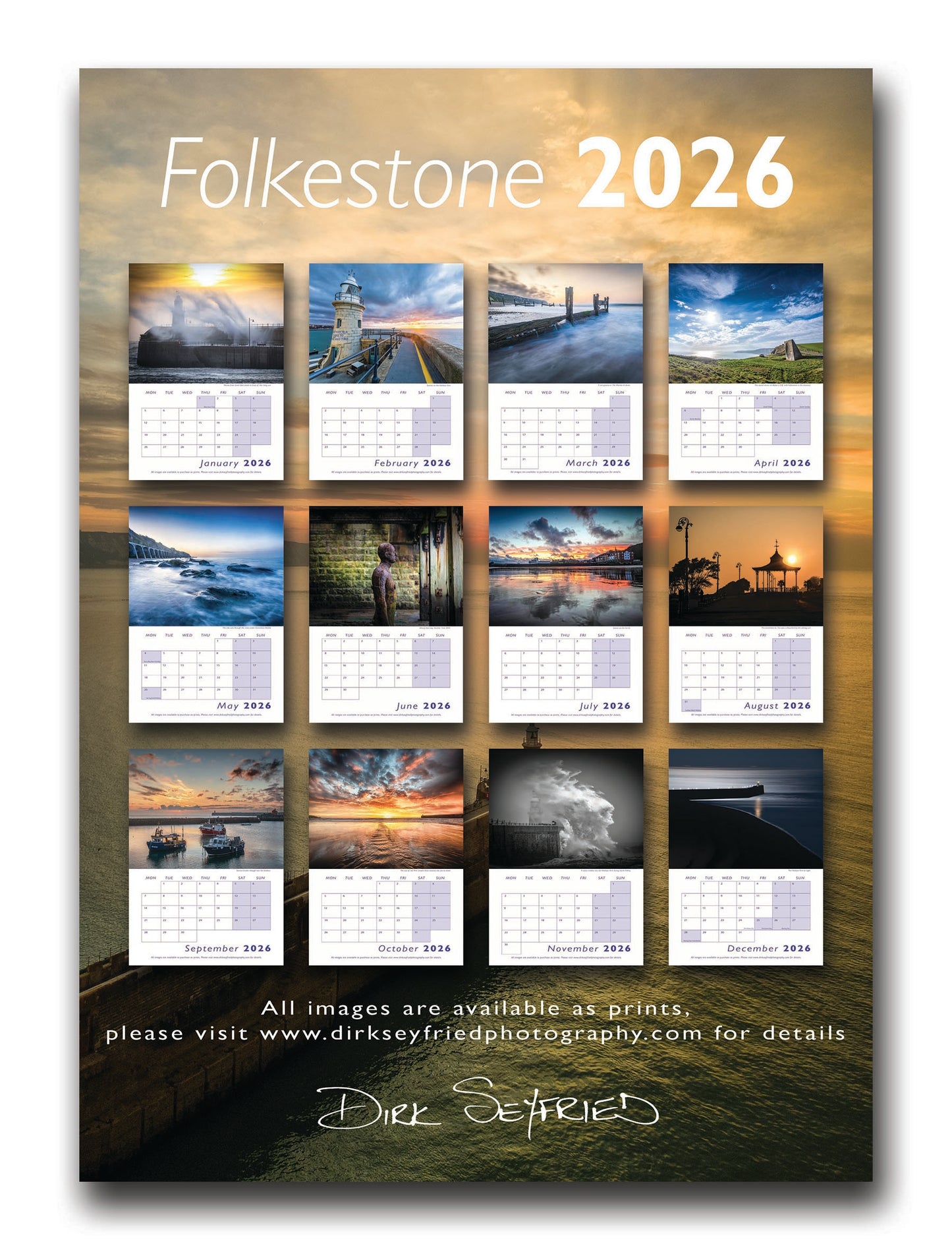 Folkestone 2026 Calendar