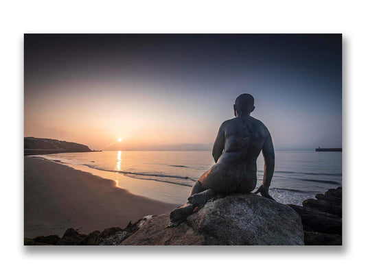 The Folkestone Mermaid at Dawn