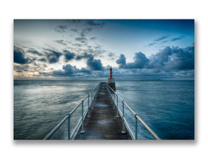 Blue Hour, Amble South Pier