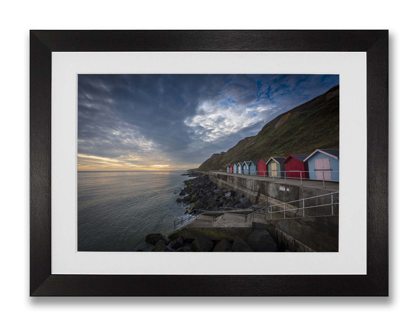 Beach Huts at Sunrise in Sheringham