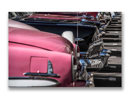 Vintage Car Profiles, Havana, Cuba