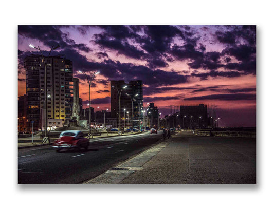 Sunset on the Malecon, Havana, Cuba