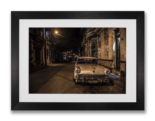Side Street at Night, Havana, Cuba
