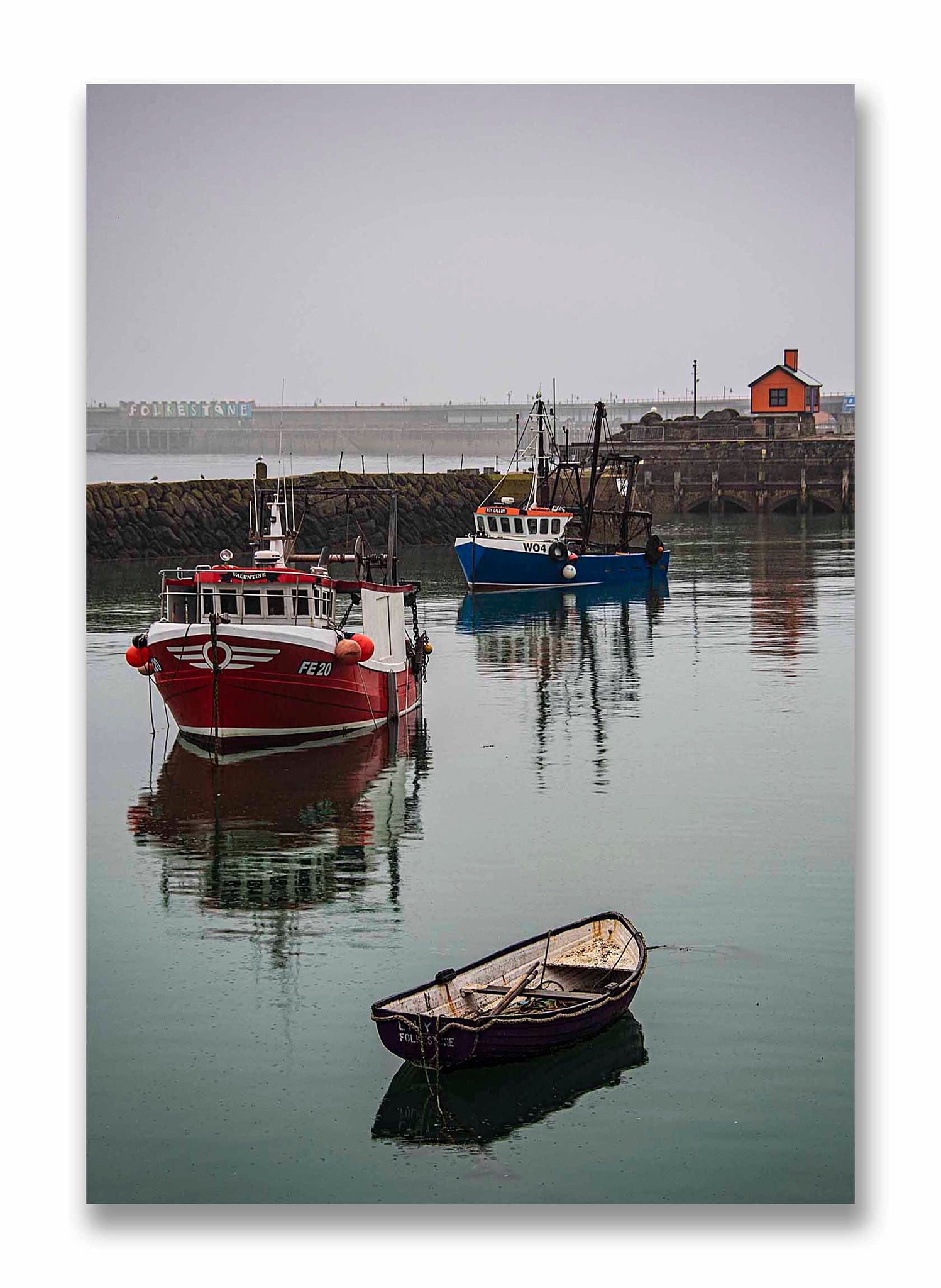Fishing Boats in Folkestone Harbour