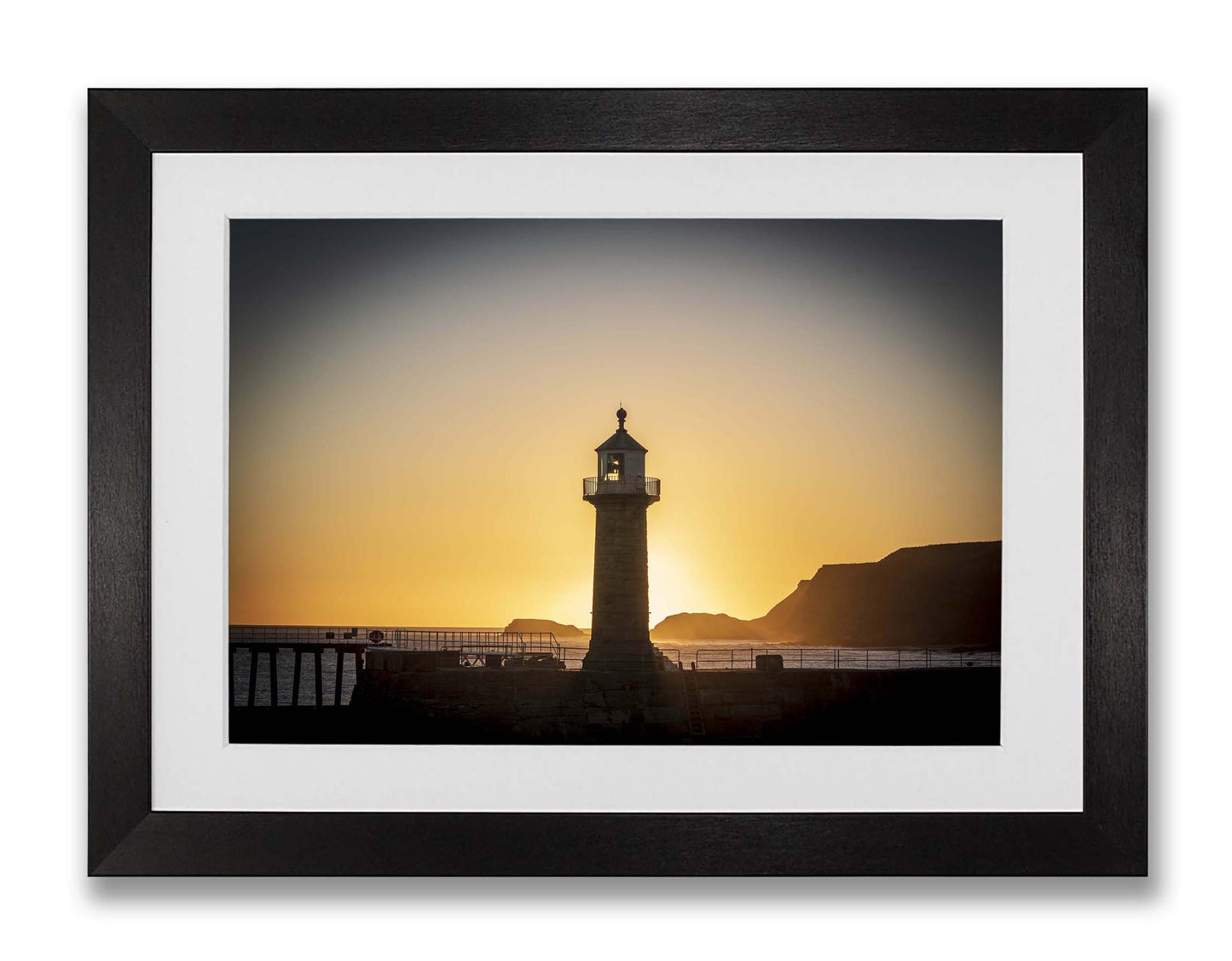 Whitby Harbour East Lighthouse, North Yorkshire