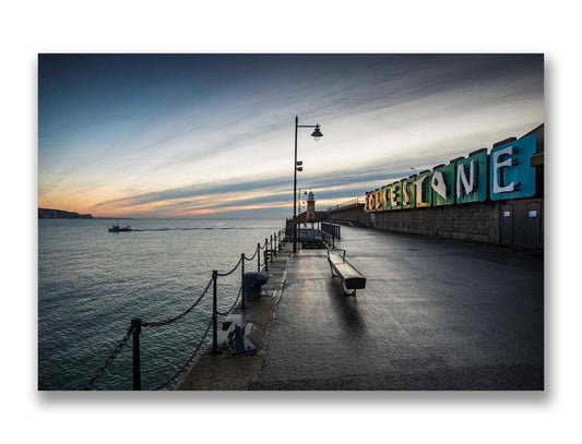 Sunrise on the Harbour Arm, Folkestone