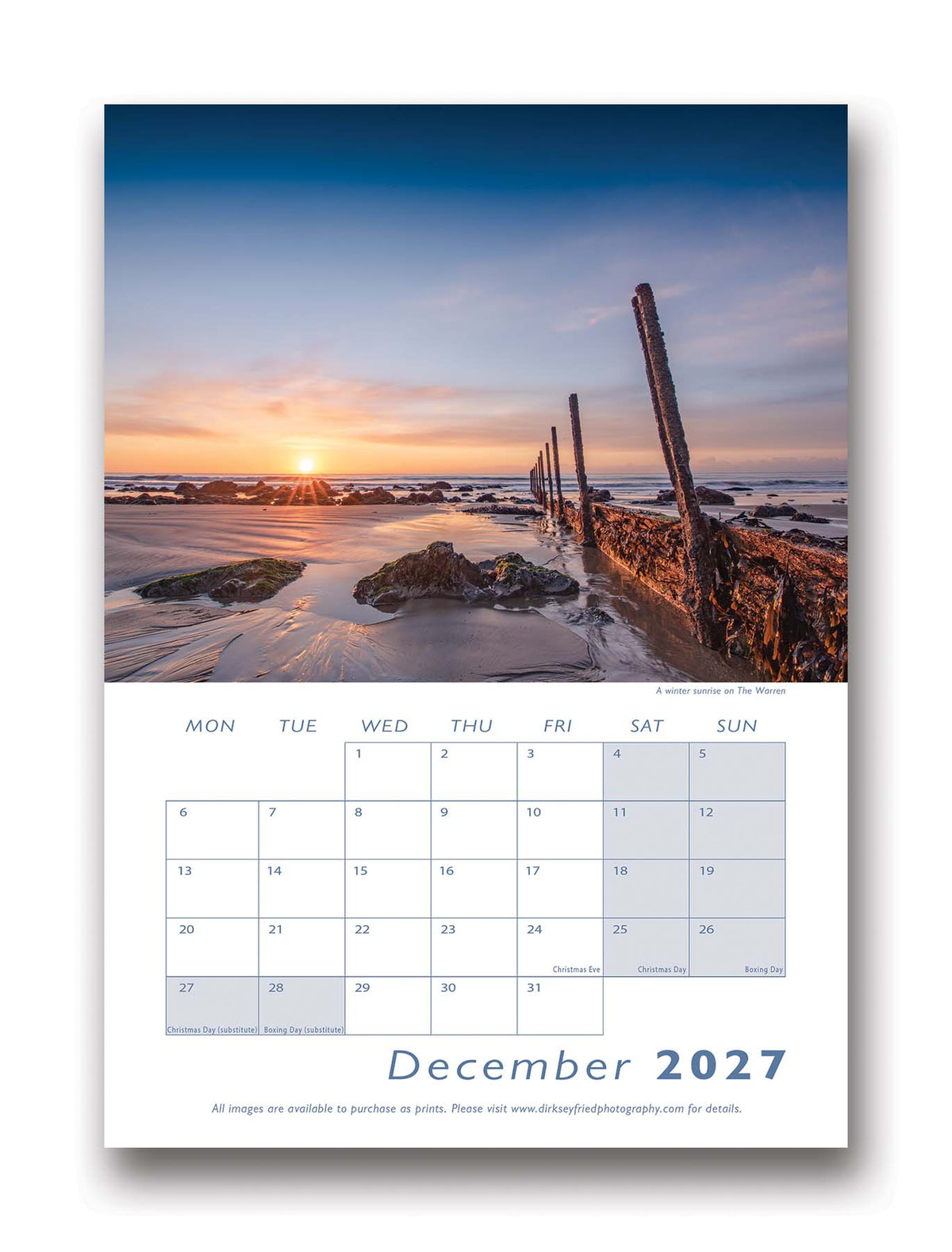 Folkestone 2027 Calendar