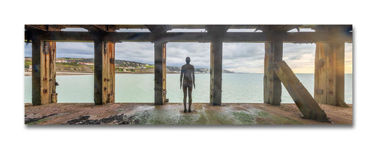 Antony Gormley, Another Time XVIII 2013 Panorama in 22x9" Mount