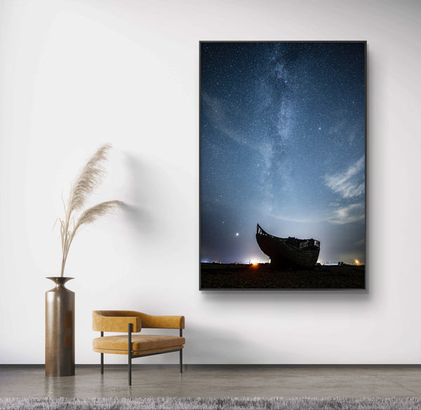 Milky Way and Fishing Boat, Dungeness