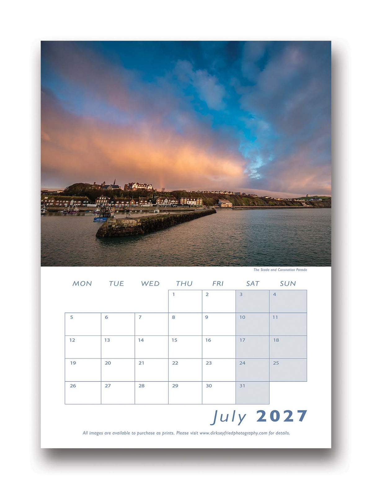 Folkestone 2027 Calendar