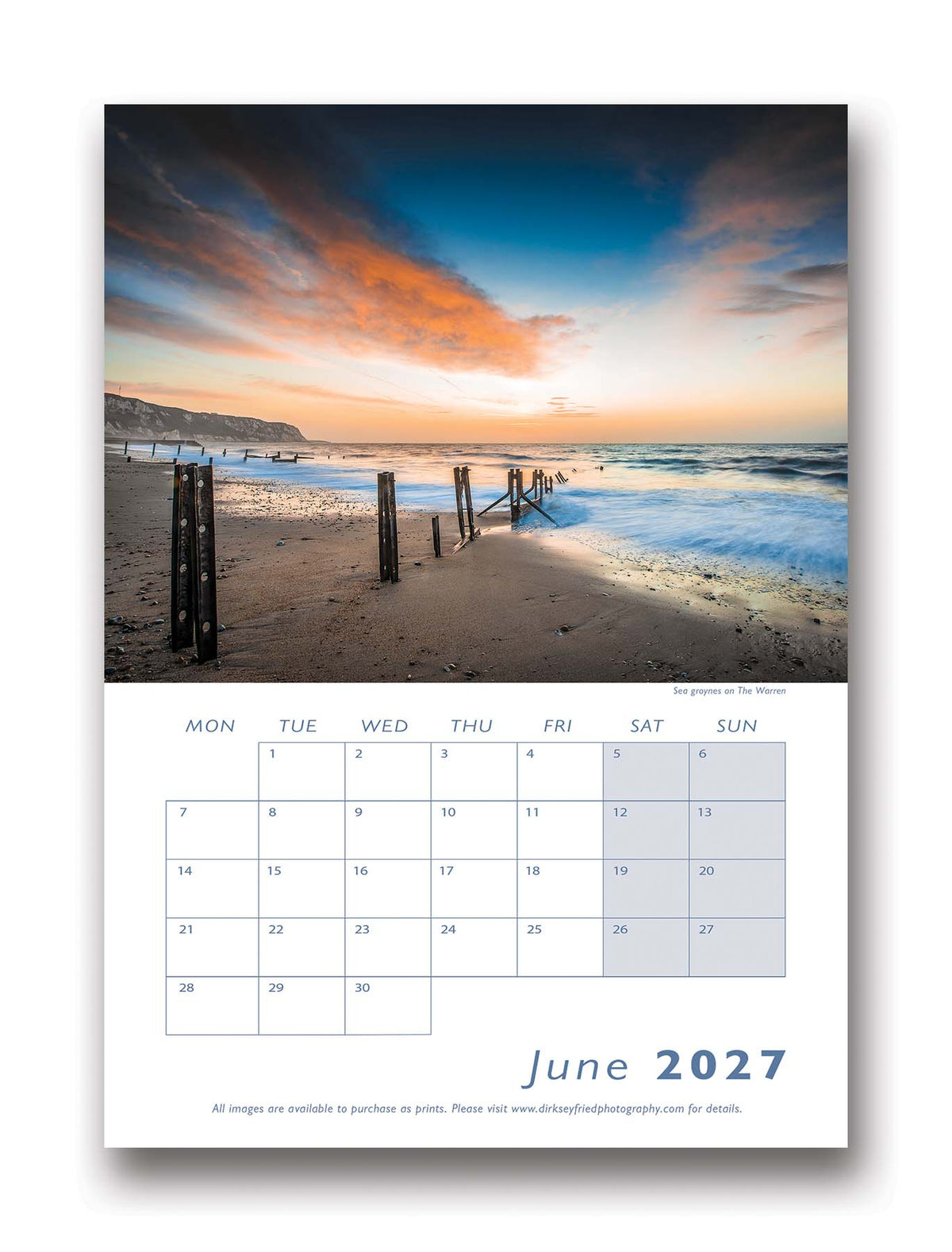 Folkestone 2027 Calendar