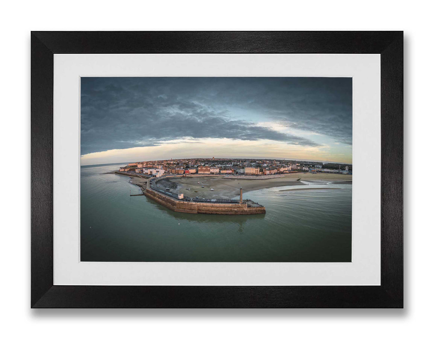 Margate Harbour at Sunset