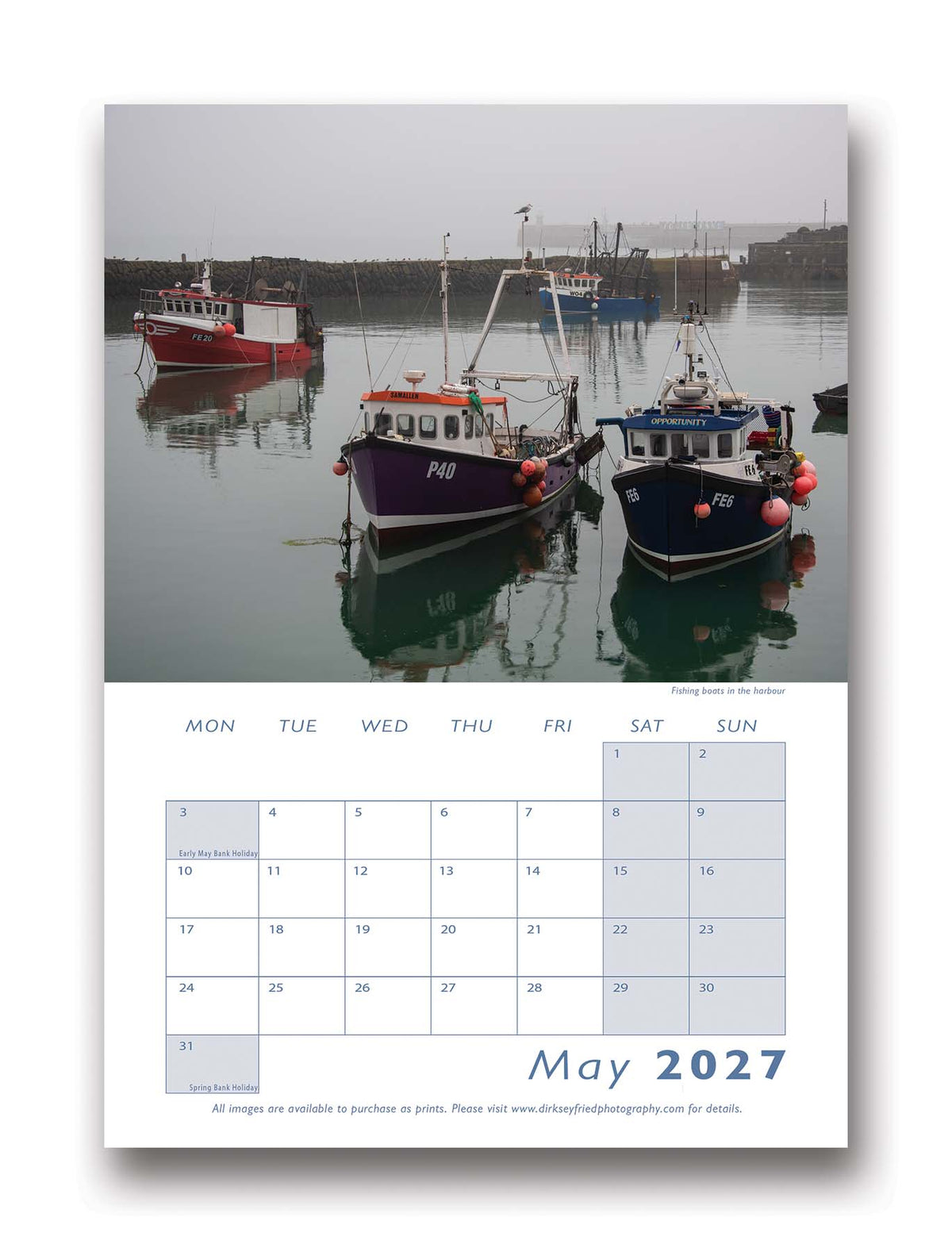 Folkestone 2027 Calendar