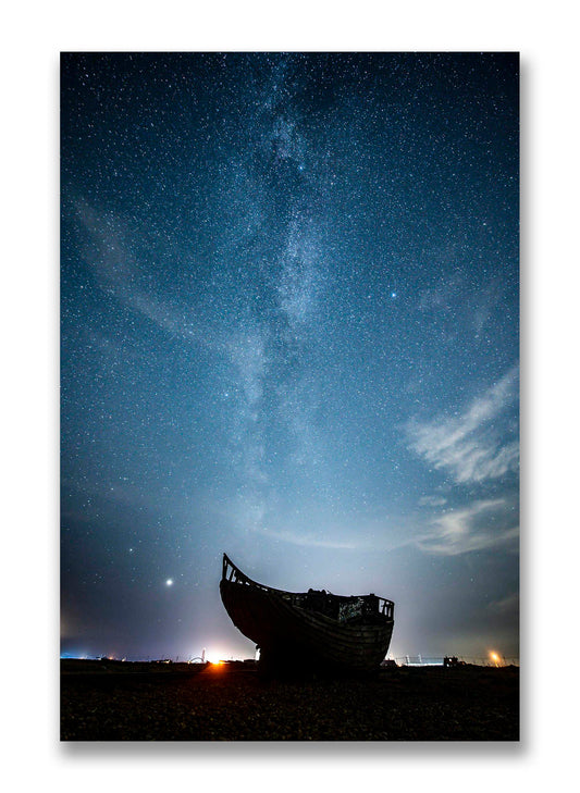 Milky Way and Fishing Boat, Dungeness