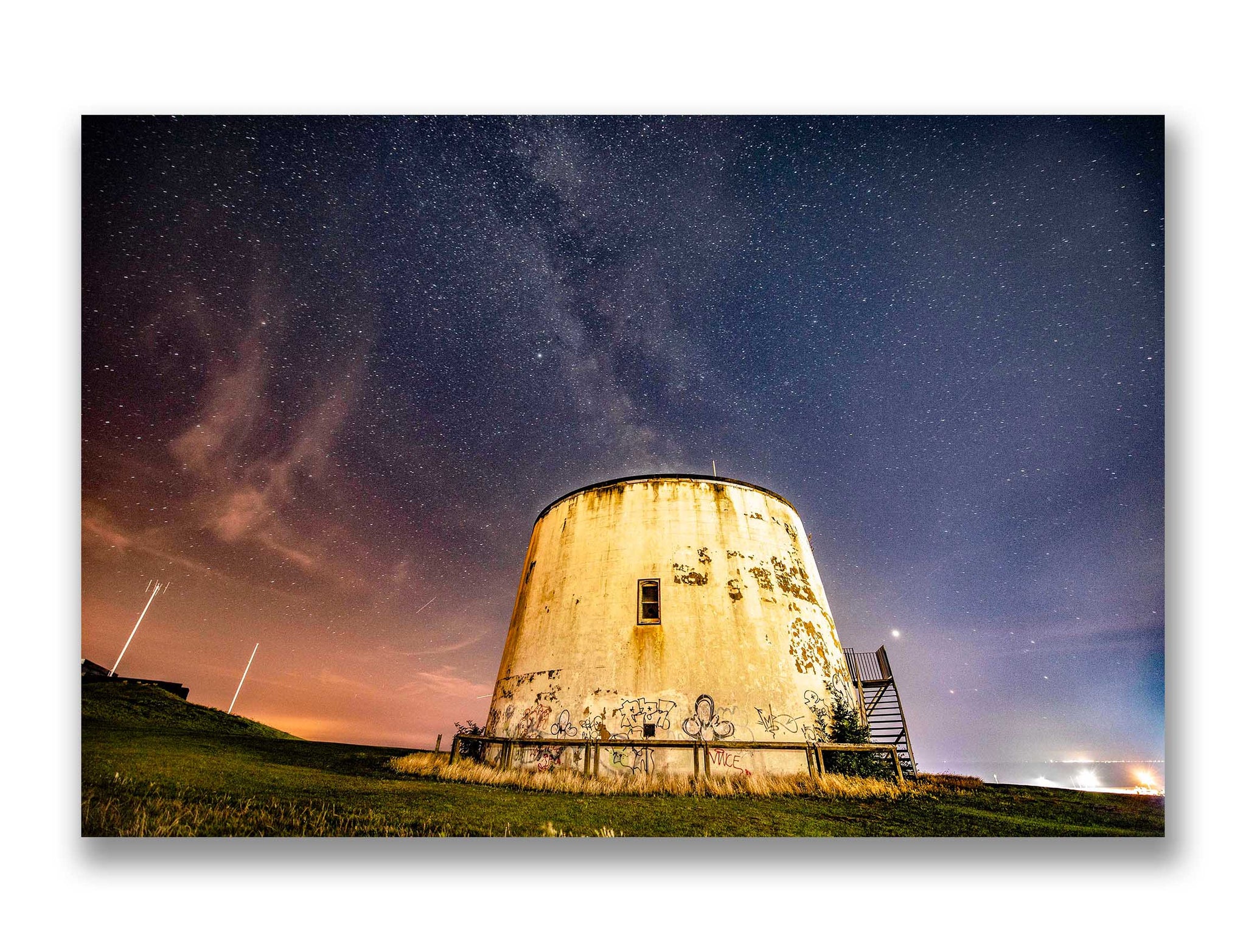 The Martello Tower and Milky Way