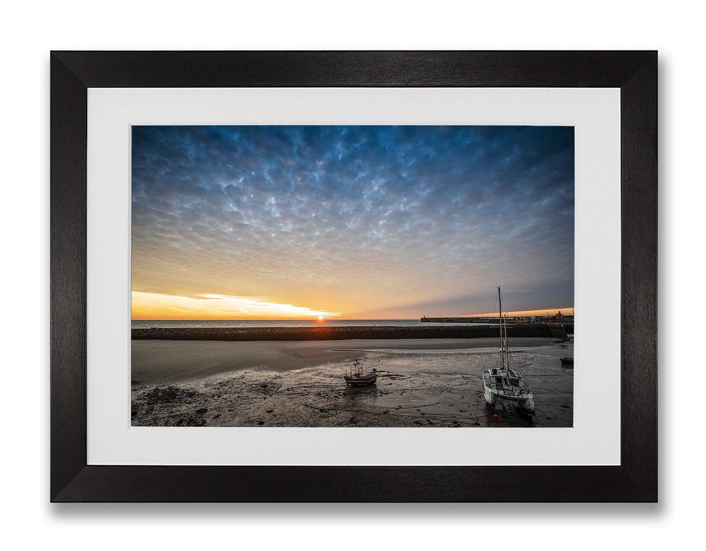 Sunrise over Folkestone Harbour