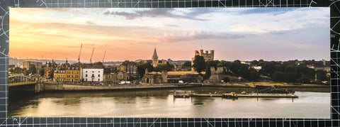 Studio Sale - Rochester at Dawn Panorama - 600mm Unmounted