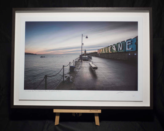 Sunrise on the Harbour Arm, Folkestone - LE of 25 Prints