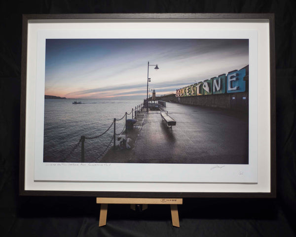 Sunrise on the Harbour Arm, Folkestone - Limited Edition